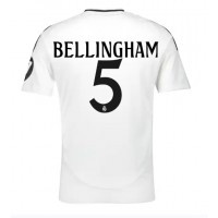 Dres Real Madrid Jude Bellingham #5 Domaci 2024-25 Kratak Rukav